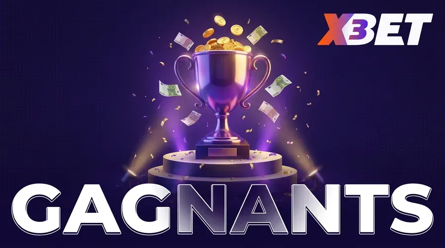 Tableau des plus gros gagnants du casino x3bet
